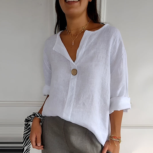 Anita™ | Elegant Linen Shirt (50% discount)